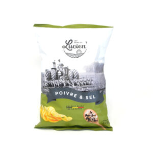 Chips de Lucien poivre et sel 125g – - – Les Chips de Lucien